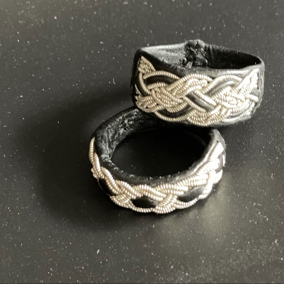 Maria Rudman Leather Rings - Picture 6 of 6